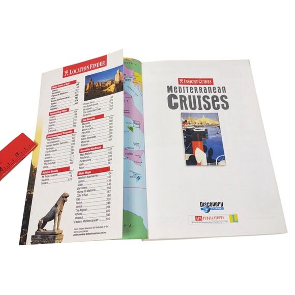 Insight Guides Mediterranean Cruises Travel Tips Guide Like New 2004 LOOK INSIDE - Picture 6 of 9
